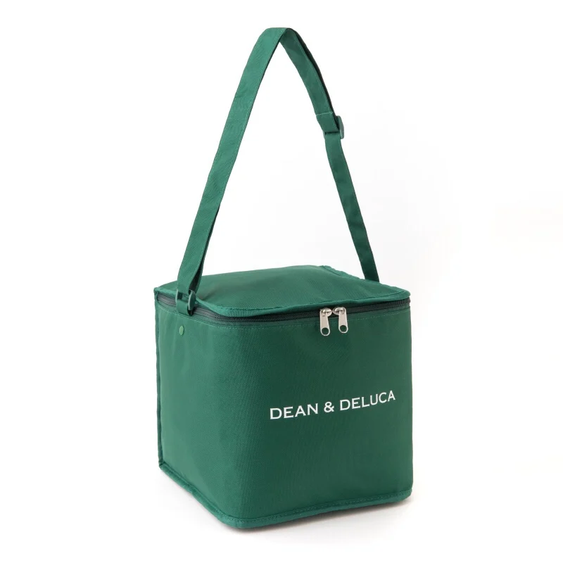 

Large capacity Cooler Bags green thermal insulation thermal cool Bags for Food insulated shopping tote bag ice pack shoulder bag
