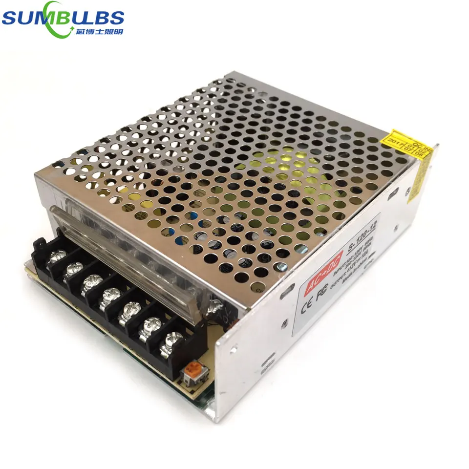 AC85 265V Input Switch Power Supply 12V 10A Output 100W 120W LED Driver ...