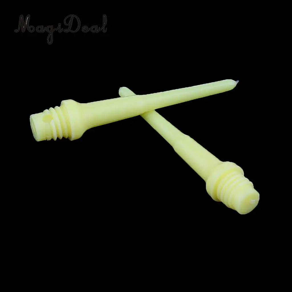100 Pieces Durable Plastic Soft Tip Replacement Points Needle For Soft Tip Darts Electronic Dart 27mm - 3 Colors Available