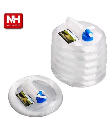 NatureHiking 10L Outdoor Folding Bucket PE Portable Compression Drinking Water Bag Applicable Car Washing Bucket