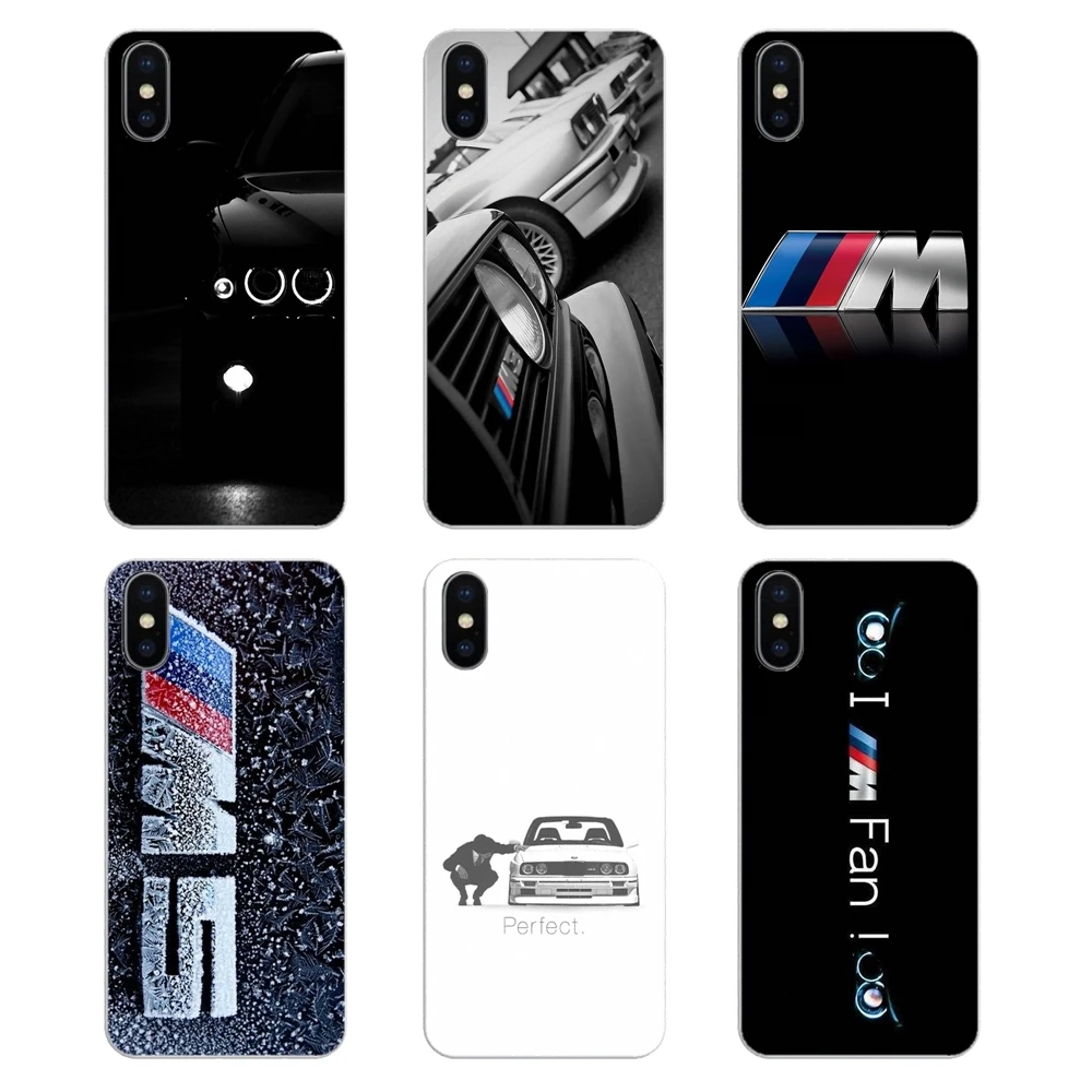 

For Huawei Honor 8 8C 8X 9 10 7A 7C Mate 10 20 Lite Pro P Smart Plus Super Car BMW M Series Power M logo Silicone Phone Bag Case