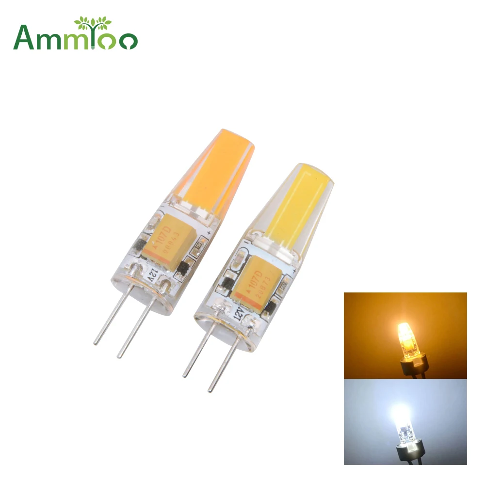 

Mini G4 LED Lamp Light COB LED Bulb 3W 6W DC / AC 12V LED G4 COB Light Dimmable 360 Beam Angle Chandelier Replace Halogen Light