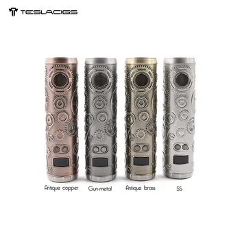 

Original Tesla Punk 86W Mech Mod Teslacigs Max 86W Powered By 18650 Battery Punk Style Vape Vaporizer VS Vgod Mech Mod