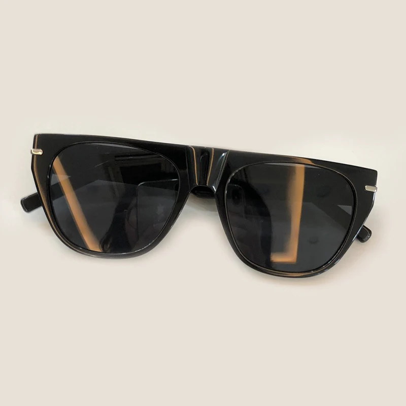 Shades Objektiv Sonnenbrille Weibliche no Hohe Sunglasses Marke no Verpackung No Sunglasses Designer Qualität 1 Box 3 2 Mit Uv400 Frauen Acetat 4 Sunglasses no 5 Sunglasses Retro Mode no Sunglasses Rahmen Zd6q0Z