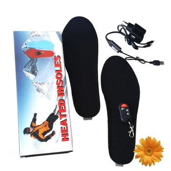 

DreaMAXports Heating Insoles Wireless Winter Remote Control Thermal Soles Battery Powered Insole Foot Warmers Gift for Women Men