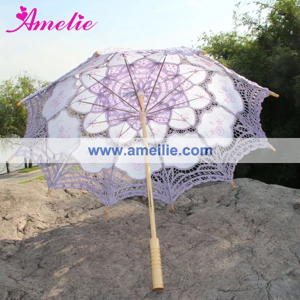 Battenberg фиолетовый свадебный зонтик