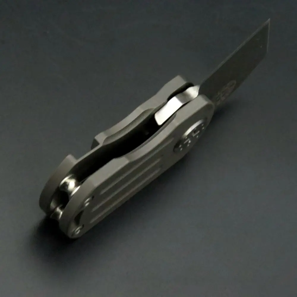 Окружающая среда Serge Mini Флиппер складной Ножи M390 лезвие Титан сплав ручка для тактического выживания карманные ножи для кемпинга, охоты, ключевой инструмент