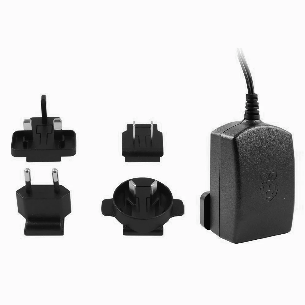 Официальный источник питания Raspberry Pi Foundation 5V 2.5A ЧЕРНЫЙ|Демонстрационные стенды| |