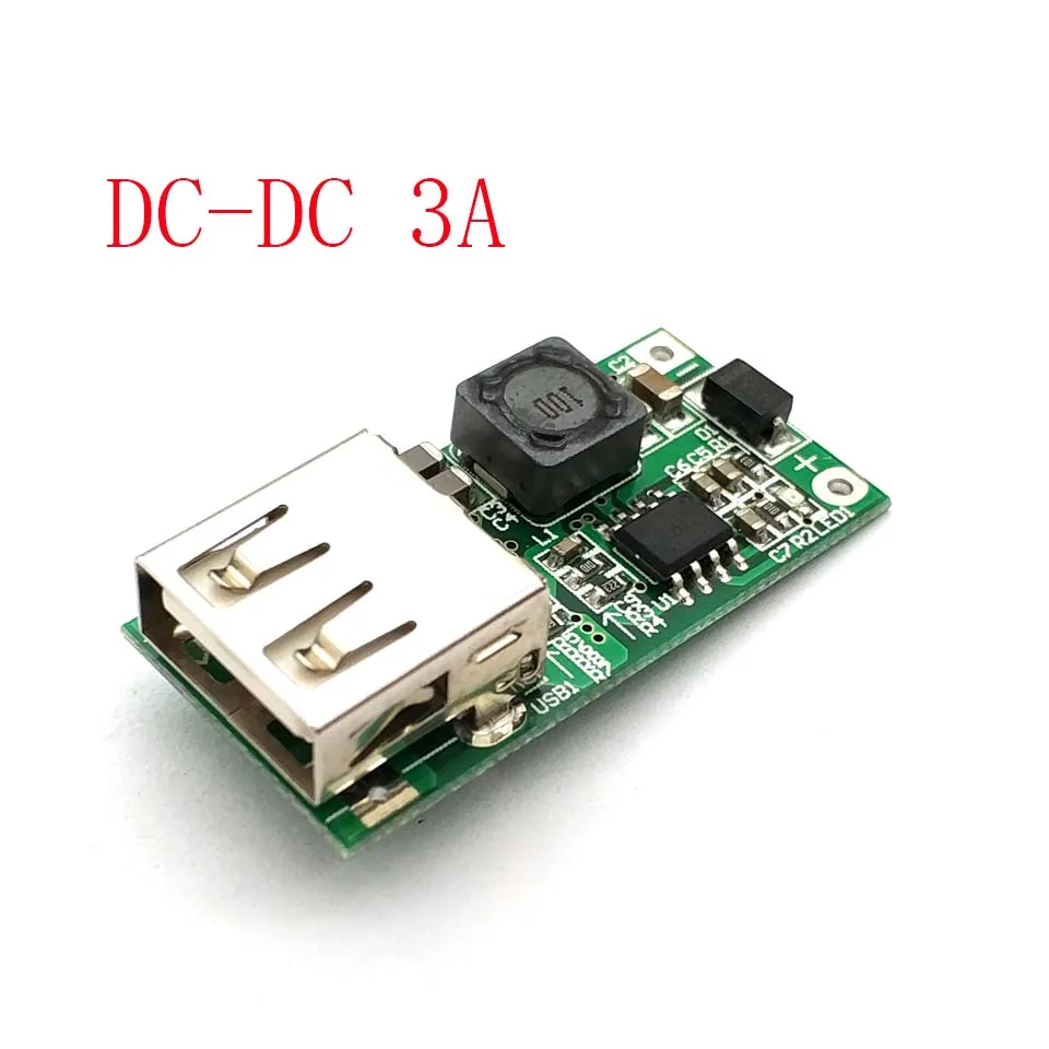 Понижающий USB модуль регулятора напряжения 9 В 12 23 в 5 3 А|Запасные части| |