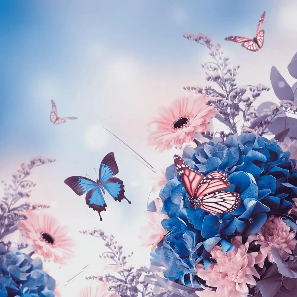 

New arrival 5D DIY Diamond Painting Plant Flower Pattern Diamond Embroidery Cross Stitch Home Wedding Decoration 30X30CM