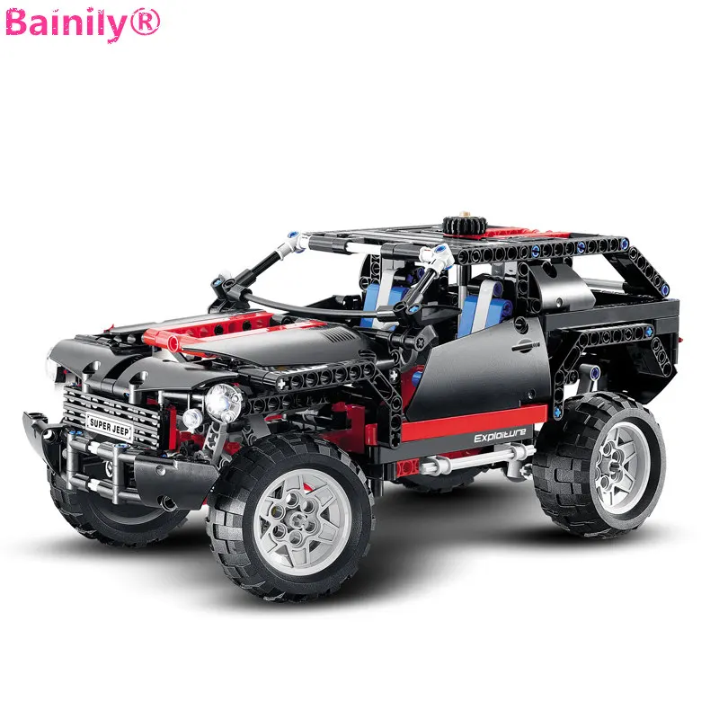 

589pcs Super Cruiser Building Blocks Car Assembly Bricks Technology Boys Toys Gift Compatible with LegoINGly Technic