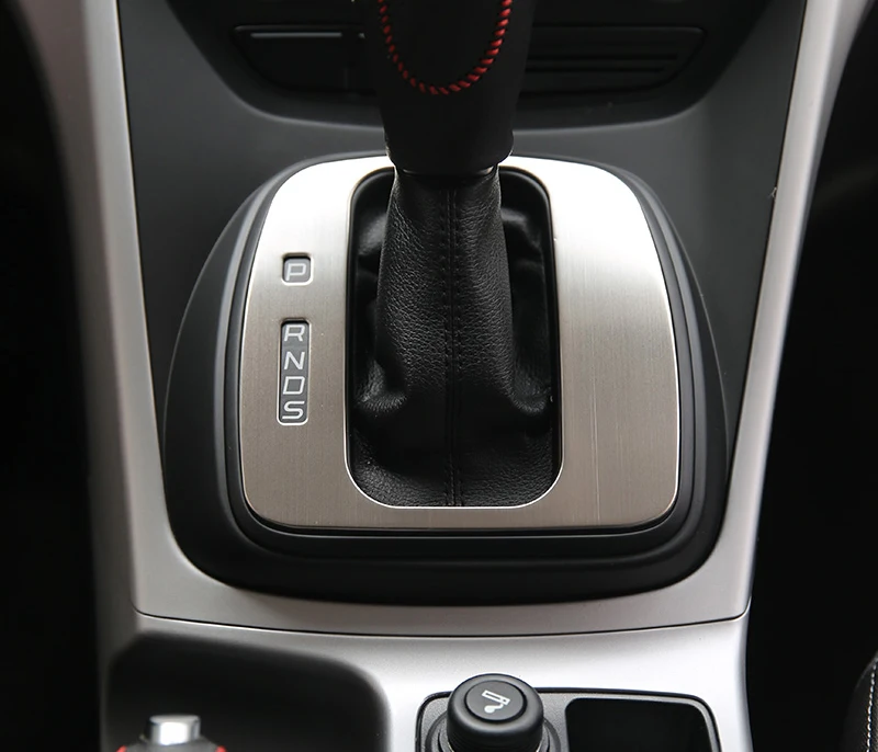 Высокое качество из нержавеющей стали для Ford Kuga Побег 2013 передач Панель стикер интерьера отделка для Kuga accessori