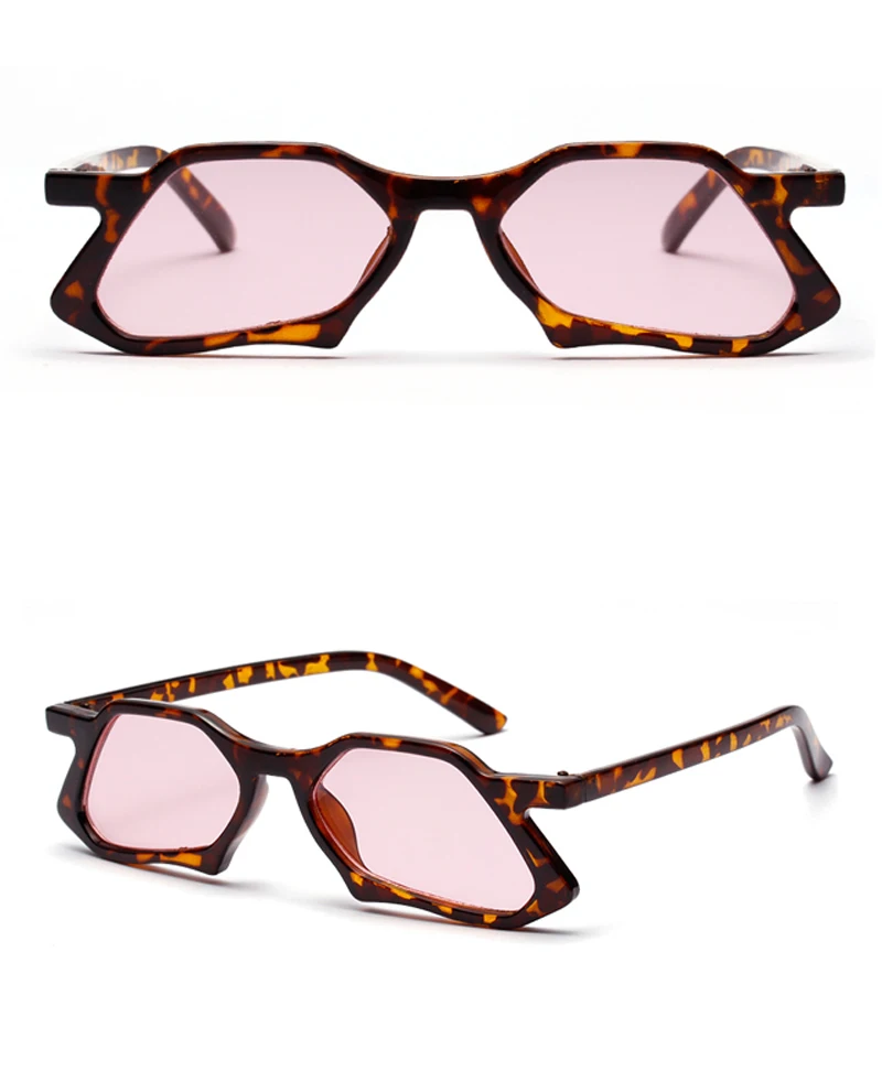 vintage polygon sunglasses men detail (5)