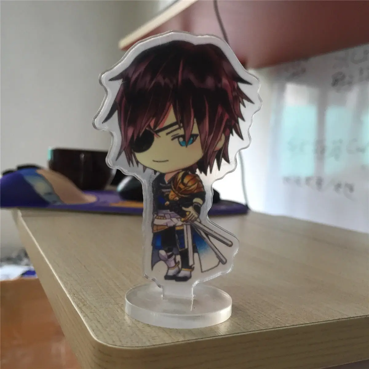 Ikemen Sengoku Toki Wo Kakeru Koi NOBUNAGA акриловая подставка брелок двойного назначения|Реквизит