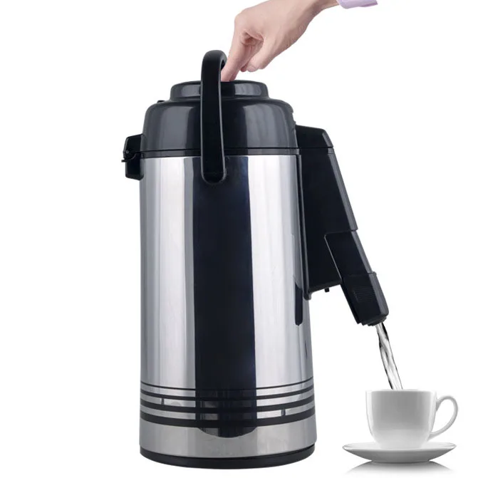

LK152 Outlet Height Adjustable Vacuum Insulation Thermos 3L Thermos Pressure Bottle 360 Degree Rotational Base Water Kettle