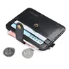 Hot Vintage PU Leather Slim Men's Wallet With Small Money Bag Man Thin Credit Card Holder Mini Purse For Male 3