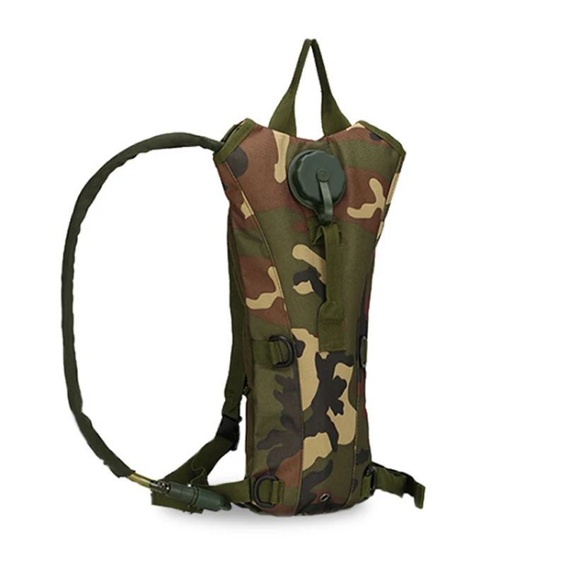 3L Camo Hydration Hiking Water Bag, TPU Material Portable Backpack