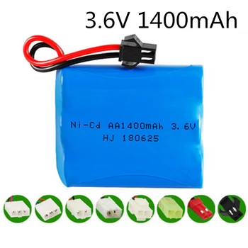 

3.6v 1400mah NI-CD Ni-CD Battery AA 3.6v Battery Pack For RC Toy Car Boat GUN TANK Trucks Trains RC Toy Model Battery