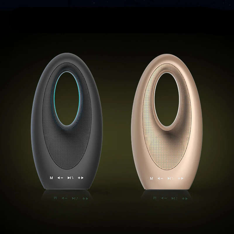 Mini Dubai Sailboat Bluetooth Speaker Wireless Outdoor Sound Smart Touch Radio Portable TF Card Stereo Hypnosis LED Bass  (1)