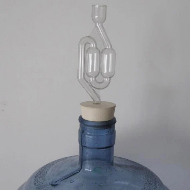 Пластиковый односторонний Выпускной обратный клапан водяные герметичные клапаны для домашнего пивоварения вина ферментация Airlock домашний пивоваренный воздушный замок