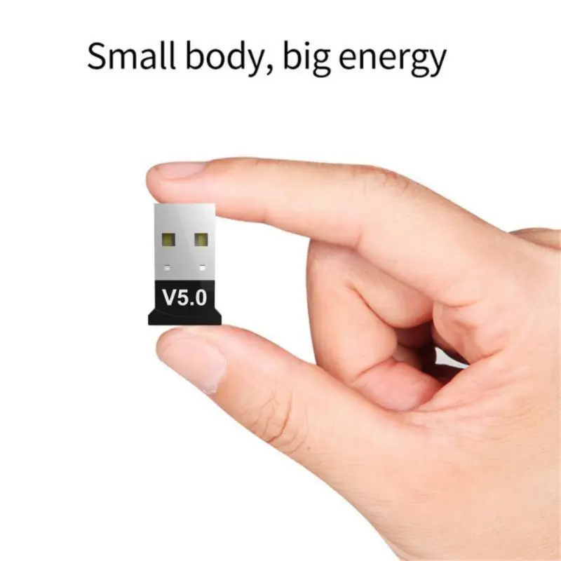 Мини USB адаптер для Bluetooth 5,0, портативный беспроводной аудио приемник гарнитура телефон ноутбук мышь клавиатура аксессуары