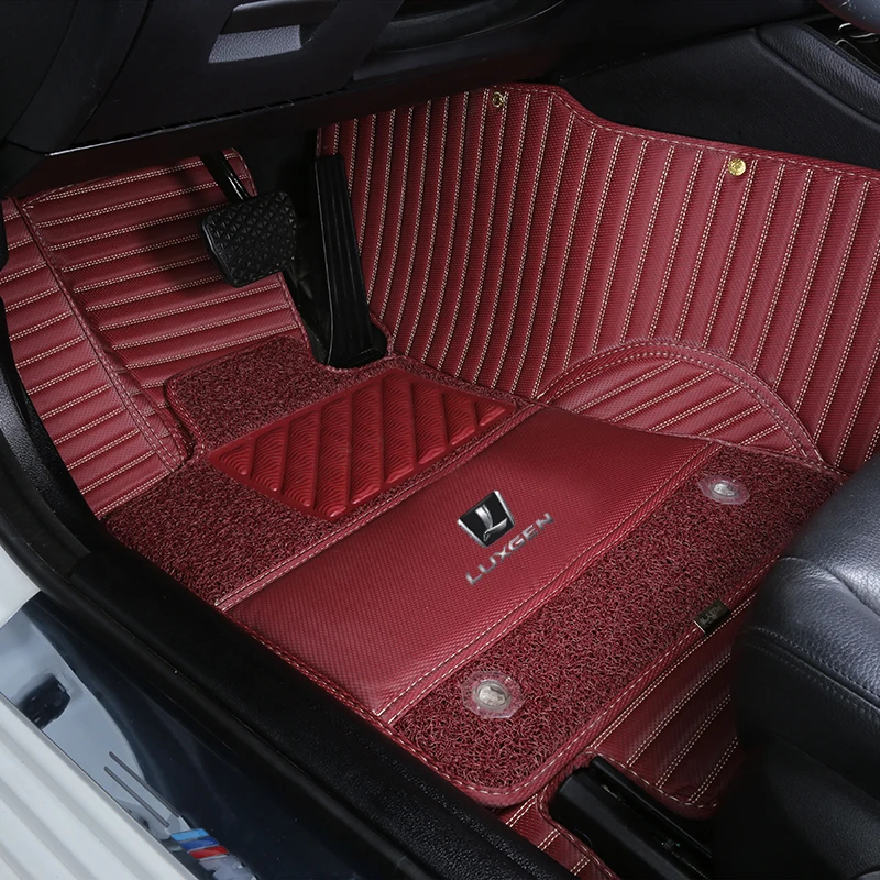 

Benzz SLC200 SLC260 SLC300 SLC series SL300 SL350 SL400 SL500 SL63 AMG SL series Wire Ring Leather car floor mats carpet pad