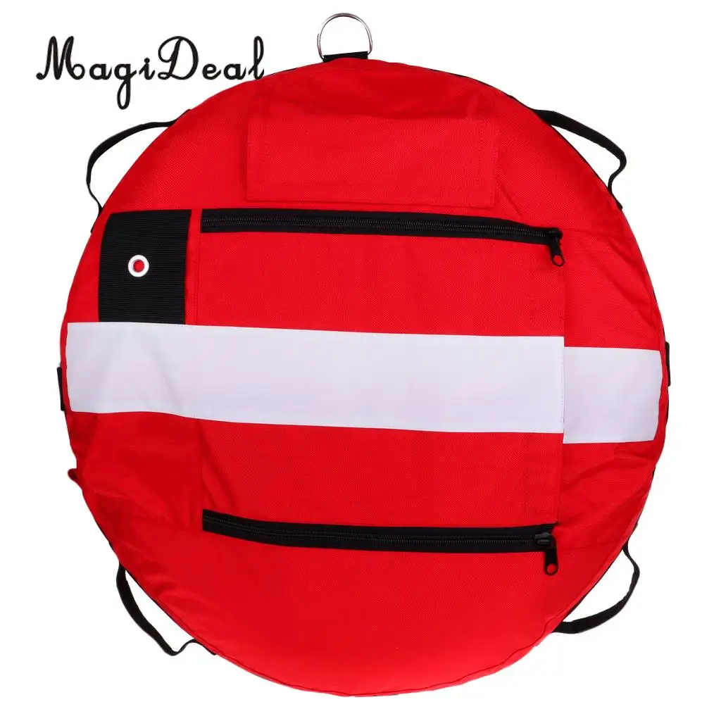 Heavy Duty Scuba Diving Freediving Diver Snorkeling Spearfishing Surface Marker Buoy/Safety Buoyancy Signal Float Gear Equipment