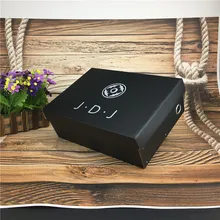 100 шт/партия пользовательские черные гофрированные коробки для обуви печатные логотипы упаковка для отправки посылок складные упаковочные коробки женские мужские коробки для обуви