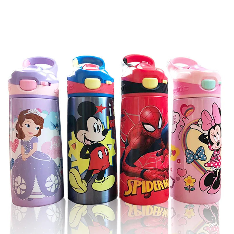 

Disney 500ml vacuum warm keeping Student Kindergarten Outdoor bottle