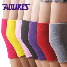 AOLIKES 1 пара наколенников для поддержки, защита от артрита, высокая эластичность, наколенники для танцев, спорта, спортзала, наколенники, сохраняют тепло