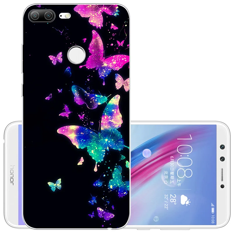 Чехол для Huawei Honor 9 Lite 5 65 дюйма силиконовый чехол lite мягкий из ТПУ с рисунком