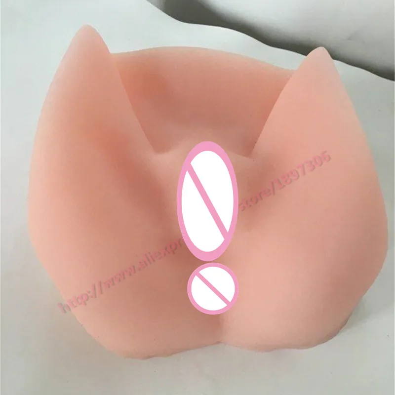 Young Girl Male Masturbator Full Silicone Soft Big Ass Real Vagina And Anal Adult Products Sex Shop Free Shipping By DHL
