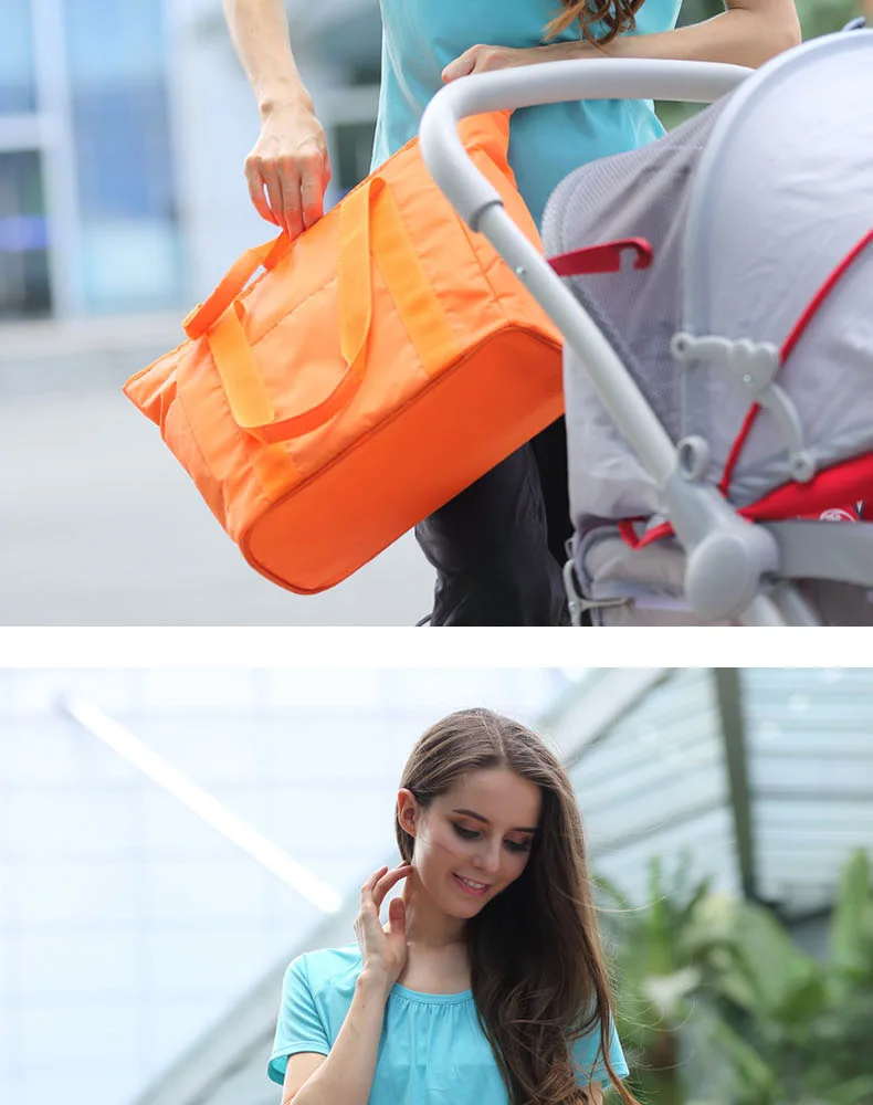Мода и защита окружающей среды Мумия мешок многоцелевой Наплечная Сумка мать и ребенок Travle сумка для пеленок Hanimom