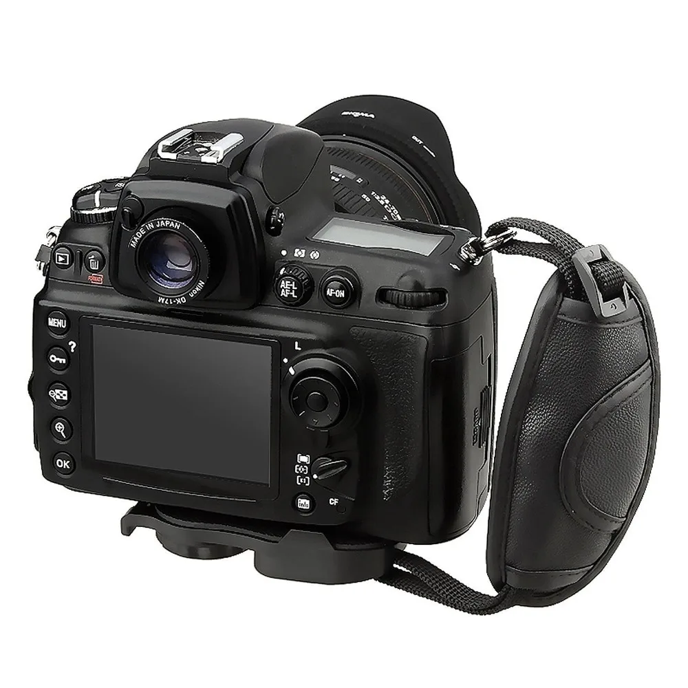 Wrumava SLR Камера наручный ремень с 1/4 быстроразъемной пластиной для Canon Nikon sony SLR/DSLR ремешок на запястье