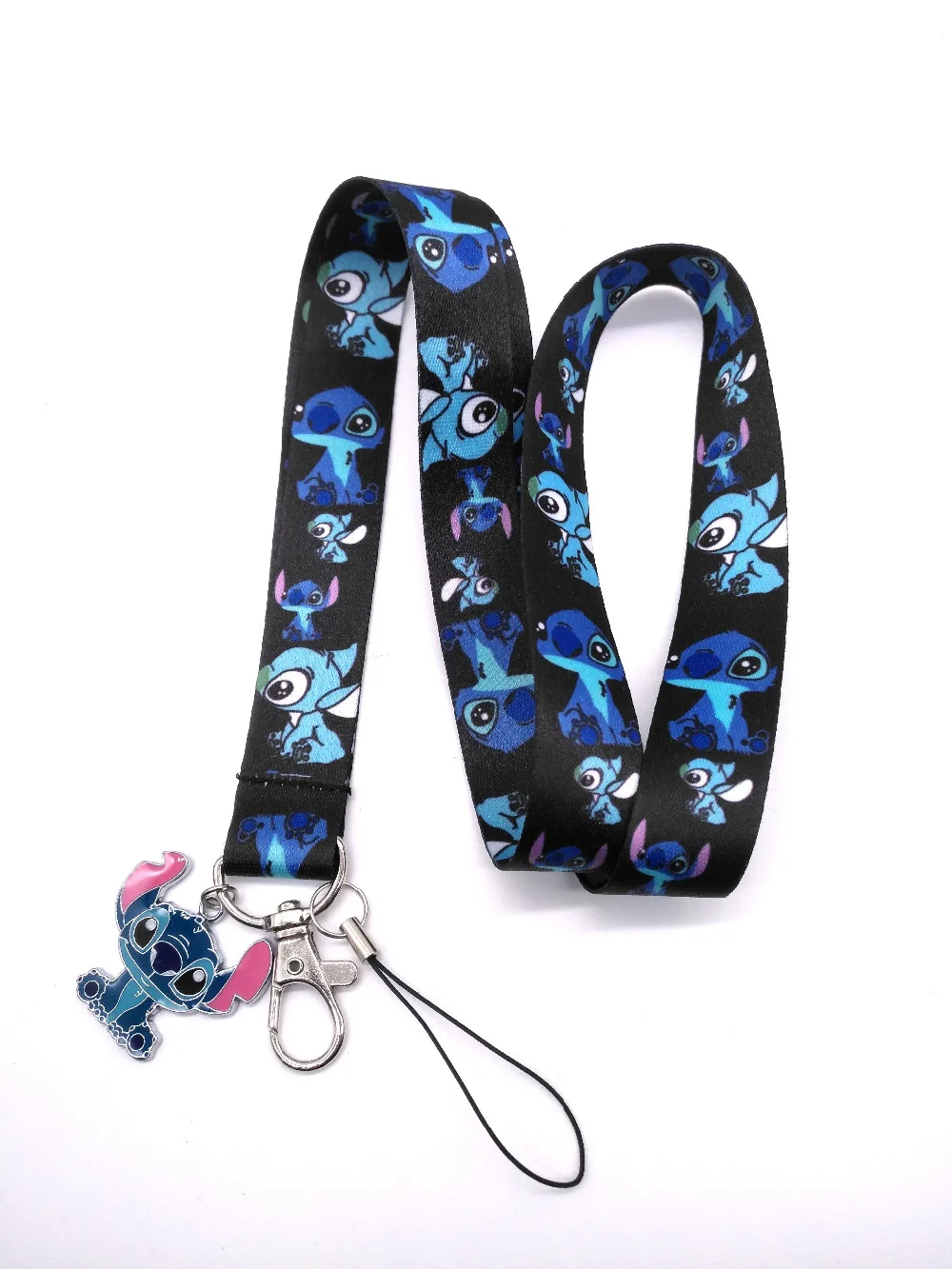 Retail 1 pcs stitch Pendant and Lanyard Key Chains Pendant Gifts Party