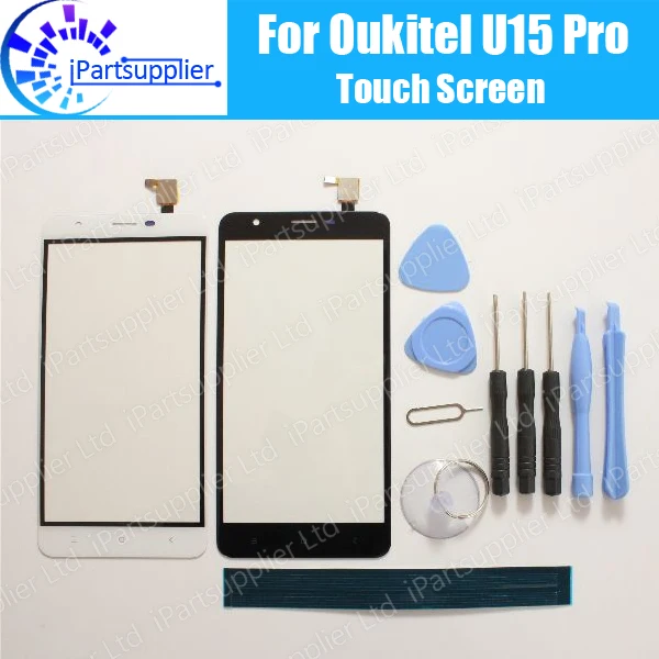 

Oukitel U15 Pro Touch Screen Panel 100% Guarantee Original Glass Panel Touch Screen Glass Replacement For Oukitel U15 Pro+tools