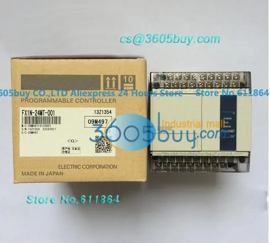 

New fx1n-24mt-001 14 Inputs Base Unit PLC programmable logic controller