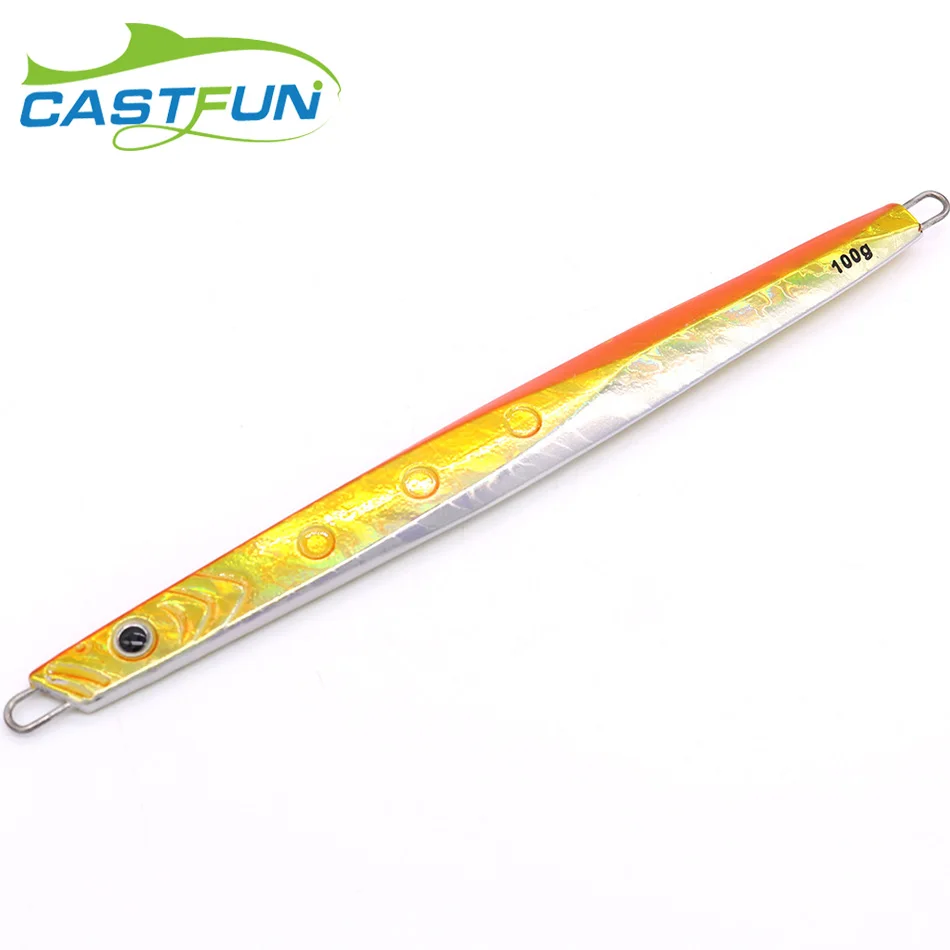 CASTFUN вертикальные приманки для джиггинга 100 г 150 200 300 4 шт./лот Benthos Speed jig