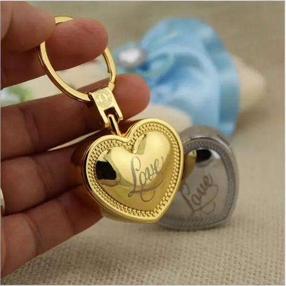 

The new heart LOVE USB charging cigarette lighter key chain