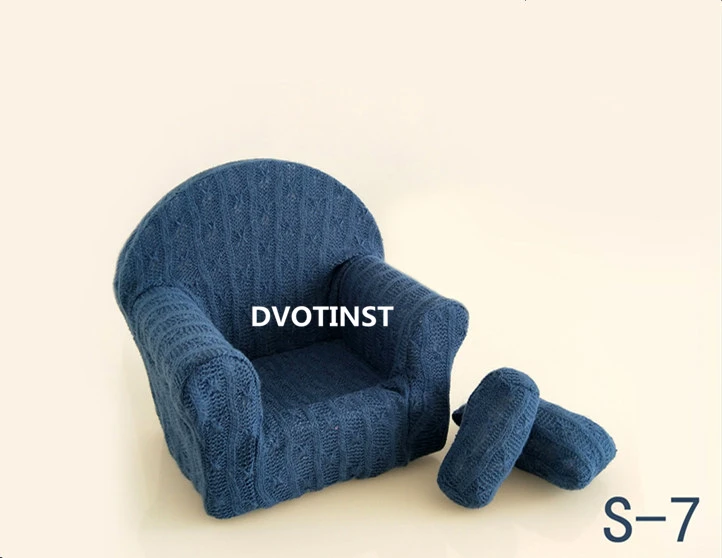 Dvotinst Новорожденный ребенок реквизит для фотосъемки позирует мини-диван кресло+ 2 шт. подушки для фотосъемки аксессуары для фотостудии