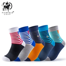 The new PIER POLO original single socks in the cylinder oblique stripes leisure men socks stripes men socks wholesale stripes design fashion style men s low cut ped socks in white