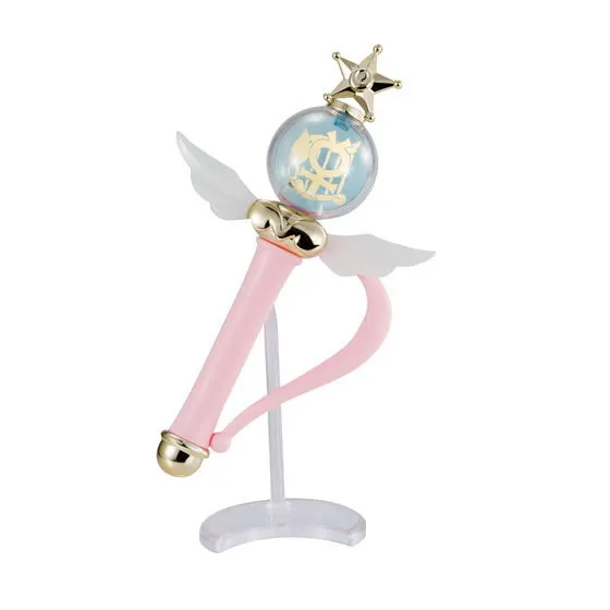 PretyAngel Bandai Gashapon Sailor Moon Wand Charm Stick & Rod Vol.4 Set (6 Pieces) image 5