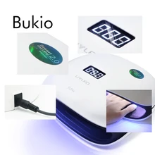 Bukio 48 W SUN4 профессиональный светодиодный УФ лампа для ногтей маникюрный материал гель лак для лампы 36 шт УФ лампа для сушки ногтей праймер для ногтей