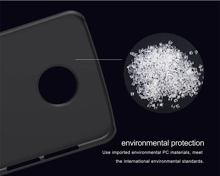 NILLKIN Super Frosted Shield High-quality Exquisite Protective Case for Motorola MOTO Z3 and Z3 PLAY Smartphone