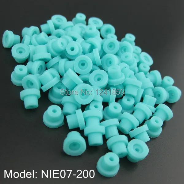 

200pcs Green Silicon Half Grommets For Tattoo Needles Supply NIE07-200#
