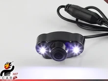 БОКОВЫЕ Задние ВИД Ночного Видения 2 LED Камера Заднего Вида для Автомобилей Даш Монитор