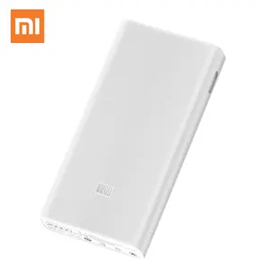 Оригинал Сяо Mi Ми 20000 мАч Quick Charge Мощность Bank 2 2C Мощность Bank внешняя Батарея Dual USB Портативный Bateria наружный Портативный - изображение