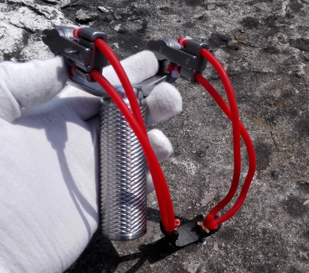 

Top 304 Stainless Steel Slingshot Professional Design Super Quality Metal and Strength Combination Permanent Collection sports