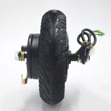 8inch 24V 36V 48V 350W electric scooter wheel E-scooter conversion kit Wheel Brushless Toothless E bike Wheel Motor Scooter Kit