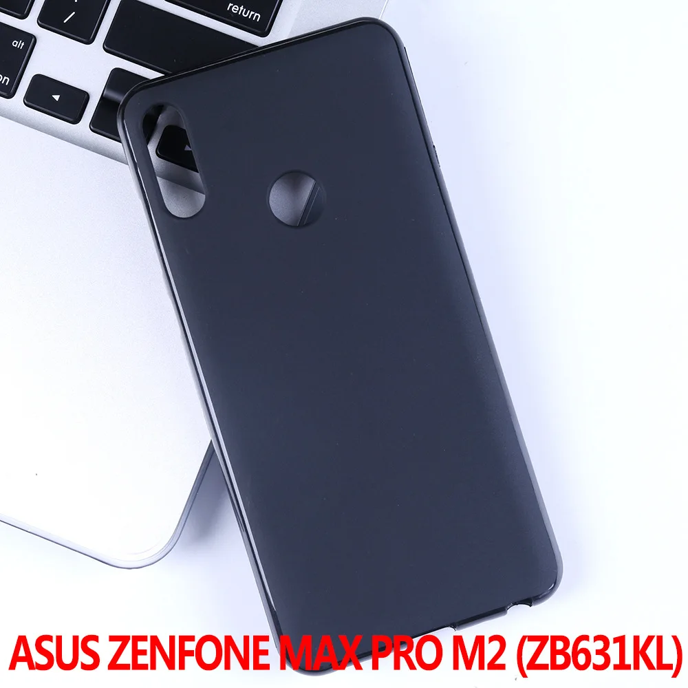 Чехол для ASUS ZenFone Max M2 ZB633KL Матовый Мягкий силиконовый чехол Asus Zenfone Pro ZB631KL|Бамперы|